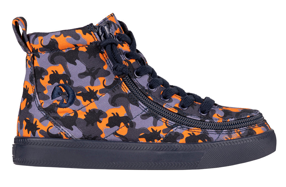 Orange Dino BILLY Classic Lace High Tops
