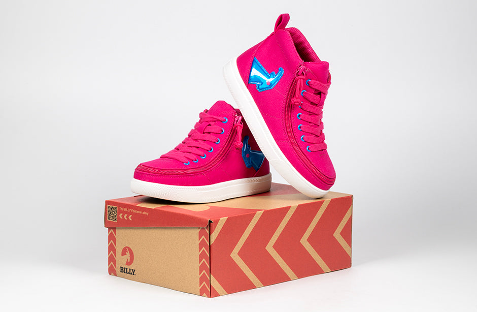 Pink/Blue Light Ups BILLY Classic D|R High Tops