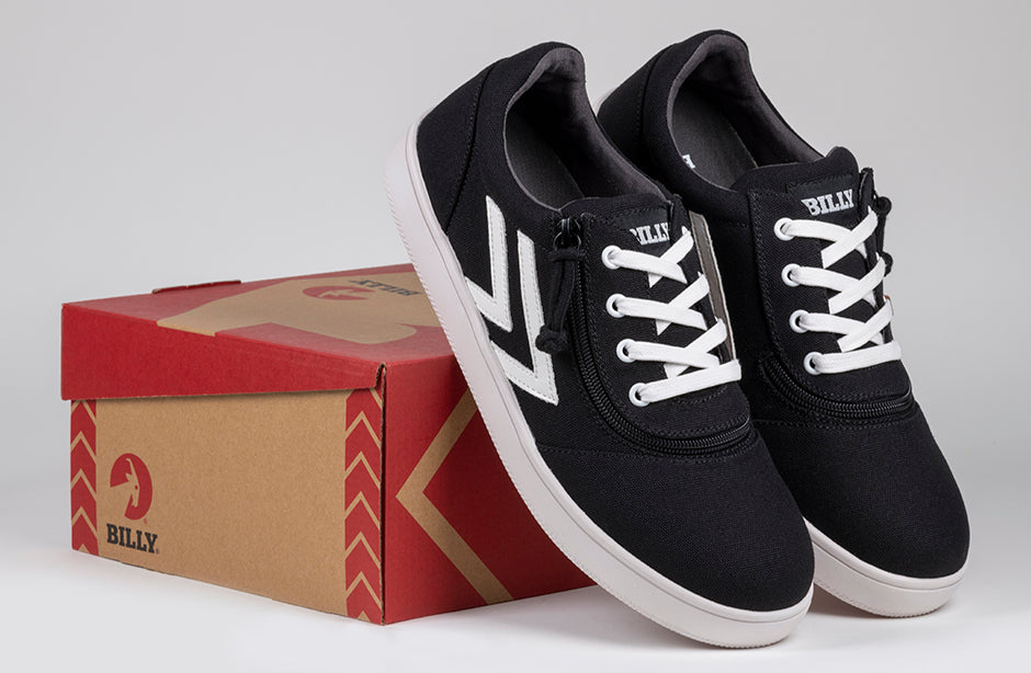 Men's Black/White BILLY CS 1.0 Sneaker Low Tops