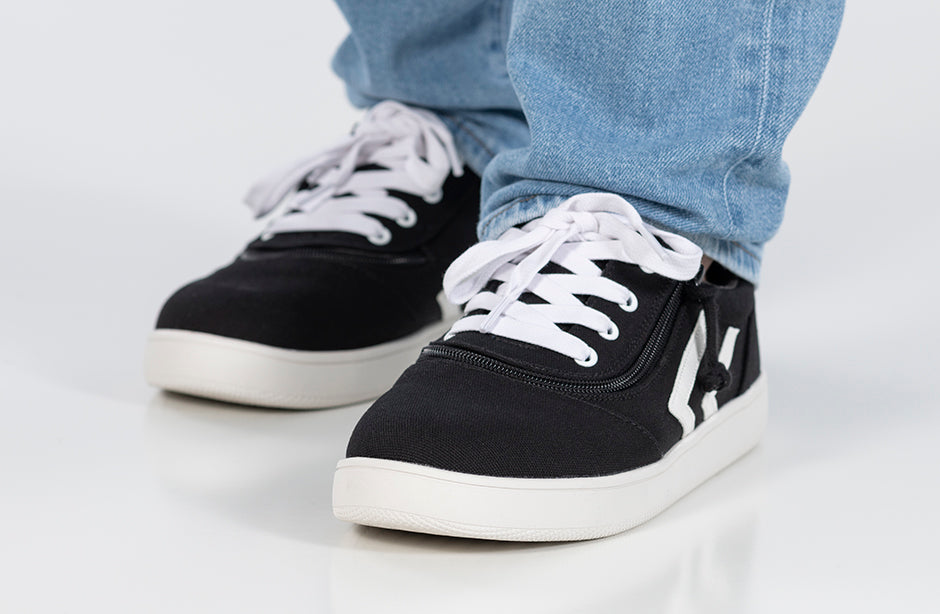 Men's Black/White BILLY CS 1.0 Sneaker Low Tops