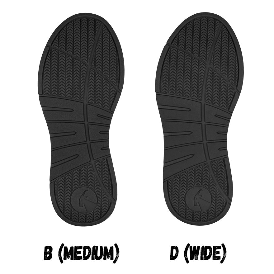 Women's Black to the Floor BILLY Work Comfort Lows - BILLY Footwear