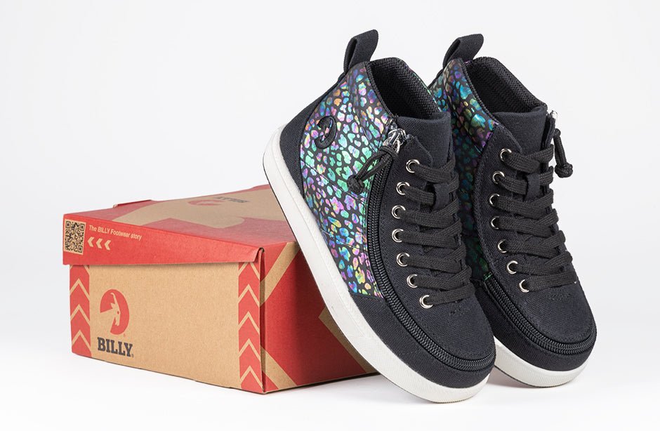 Black Leopard BILLY Classic D|R II High Tops - BILLY Footwear® Canada