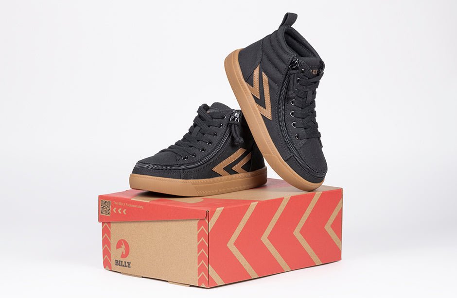 Black/Gum BILLY CS Sneaker High Tops - BILLY Footwear® Canada