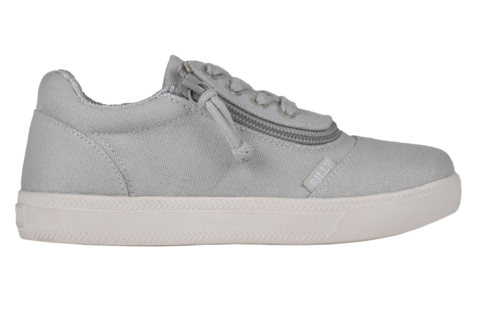 Grey BILLY D|R Short Wrap Low Tops - BILLY Footwear® Canada