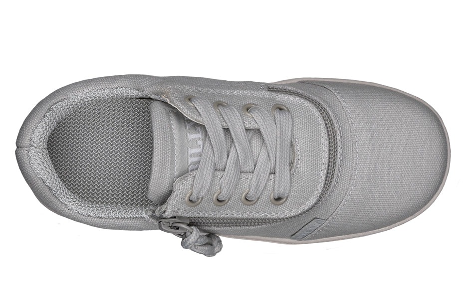 Grey BILLY D|R Short Wrap Low Tops - BILLY Footwear® Canada