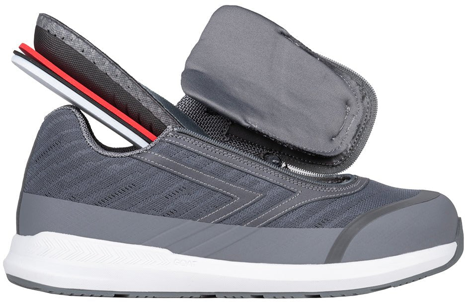Men's Charcoal BILLY Goat AFO-Friendly Shoes - BILLY Footwear® Canada