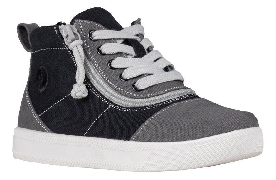 Men's Grey Colorblock BILLY D|R Short Wrap High Tops - BILLY Footwear® Canada