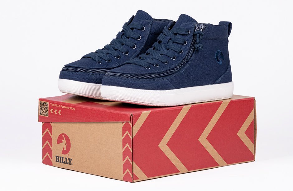 Navy BILLY Classic D|R II High Tops - BILLY Footwear® Canada