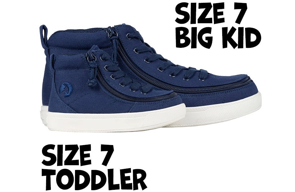 Navy BILLY Classic D|R II High Tops - BILLY Footwear® Canada