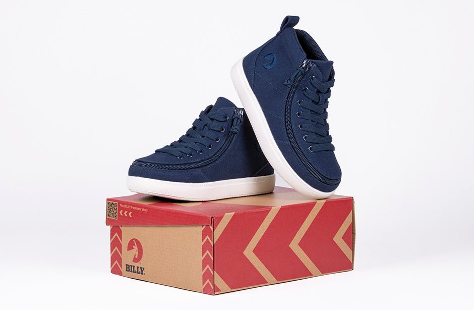 Navy BILLY Classic D|R II High Tops - BILLY Footwear® Canada