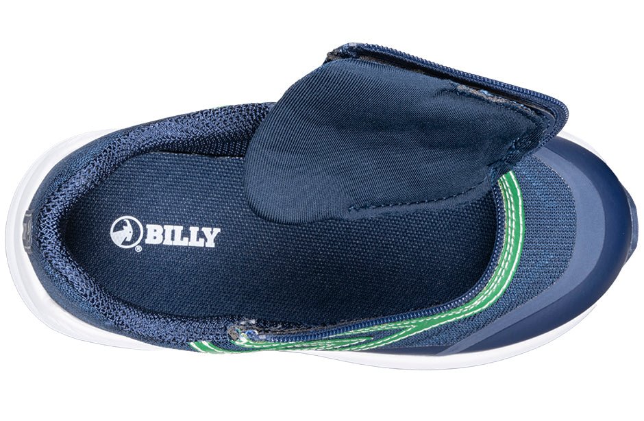 Navy/Green BILLY Goat AFO-Friendly Shoes - BILLY Footwear® Canada