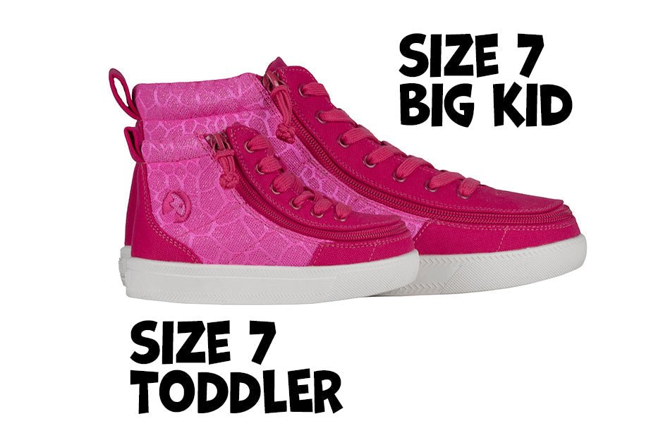Pink Print BILLY Classic D|R High Tops - BILLY Footwear® Canada