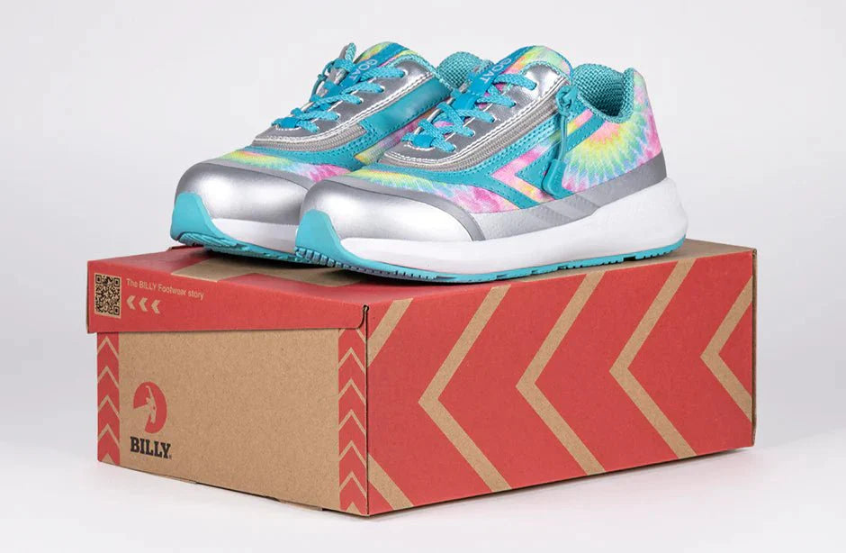 Rainbow Tie Dye BILLY Goat AFO-Friendly Shoes - BILLY Footwear® Canada