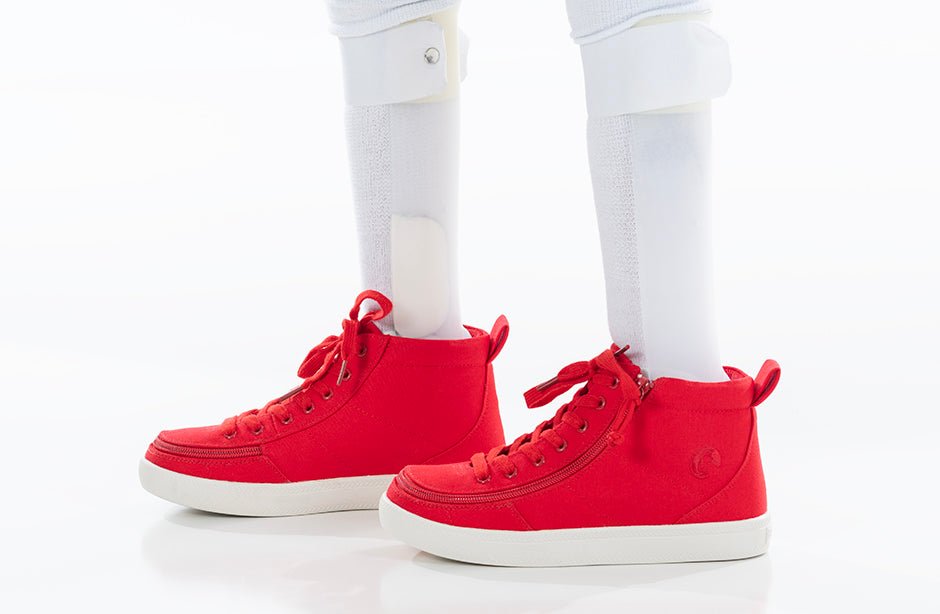 Red BILLY Classic D|R High Tops - BILLY Footwear® Canada