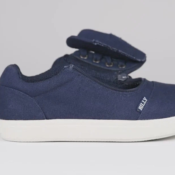 Navy BILLY D|R II Short Wrap Low Tops
