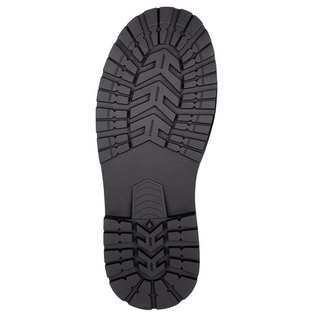 Kid's Black BILLY Lugs, zipper shoes, like velcro, that are adaptive, accessible, inclusive and use universal design to accommodate an afo. BILLY Footwear comes in medium and wide width, M, D and EEE, are comfortable, and come in toddler, kids, mens, and womens sizing.