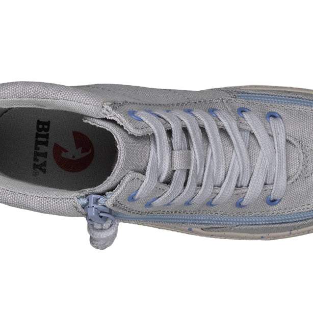 Grey/Blue Speckle BILLY Classic Lace High Tops