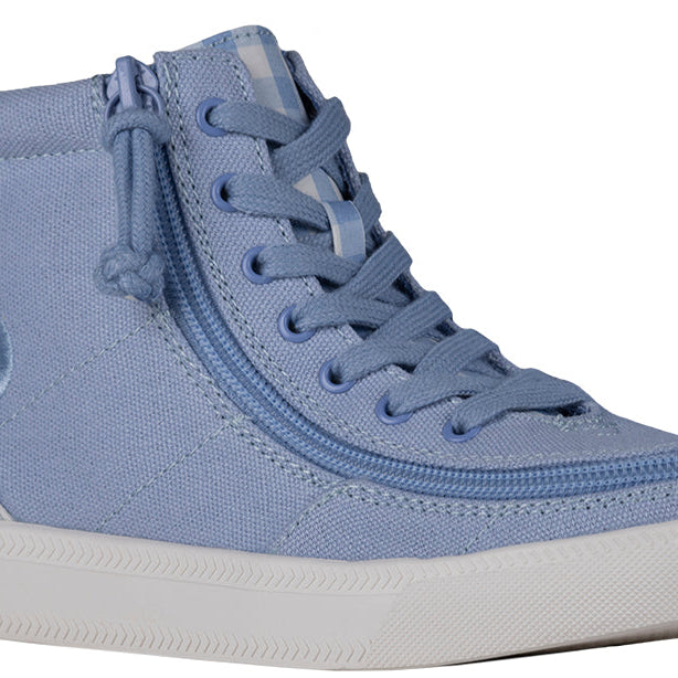 Blue Gingham BILLY Classic Lace High Tops