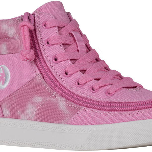 Pink Tie Dye BILLY Street High Tops