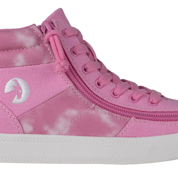 Pink Tie Dye BILLY Street High Tops