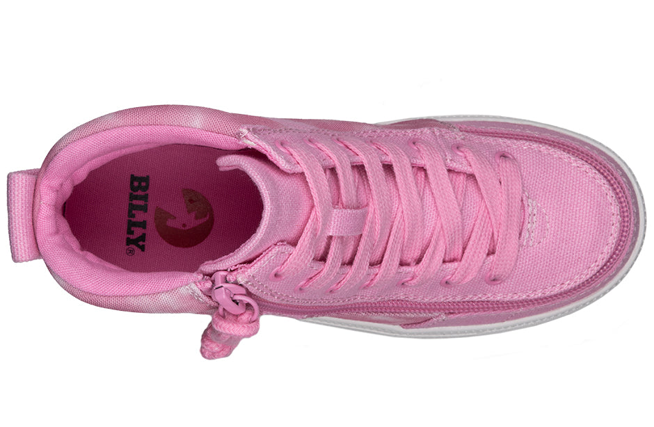 Pink Tie Dye BILLY Street High Tops
