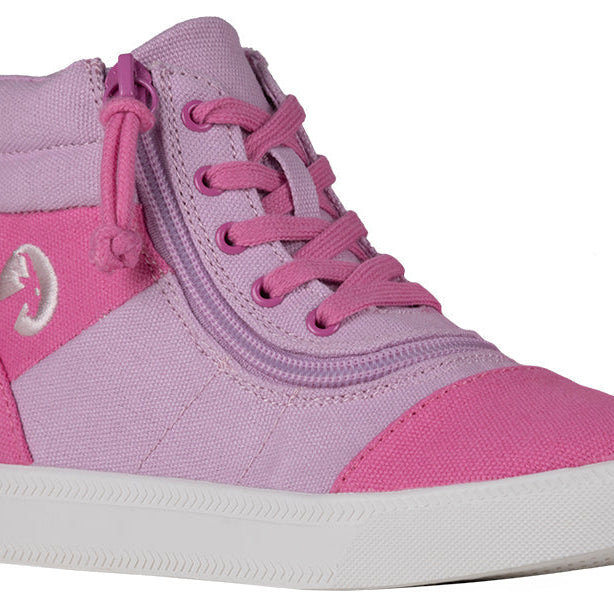 Pink/Pink BILLY Street Short Wrap High Tops