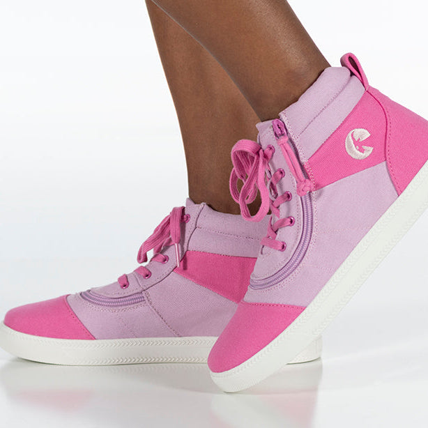 Pink/Pink BILLY Street Short Wrap High Tops