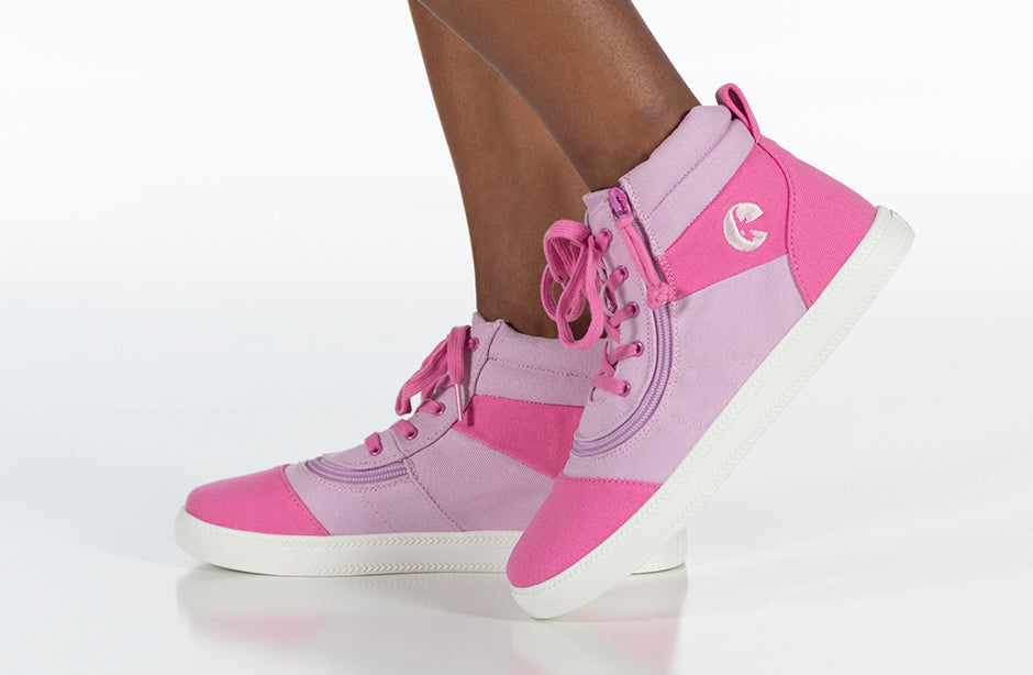 Pink/Pink BILLY Street Short Wrap High Tops
