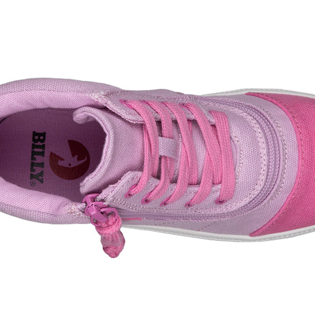 Pink/Pink BILLY Street Short Wrap High Tops