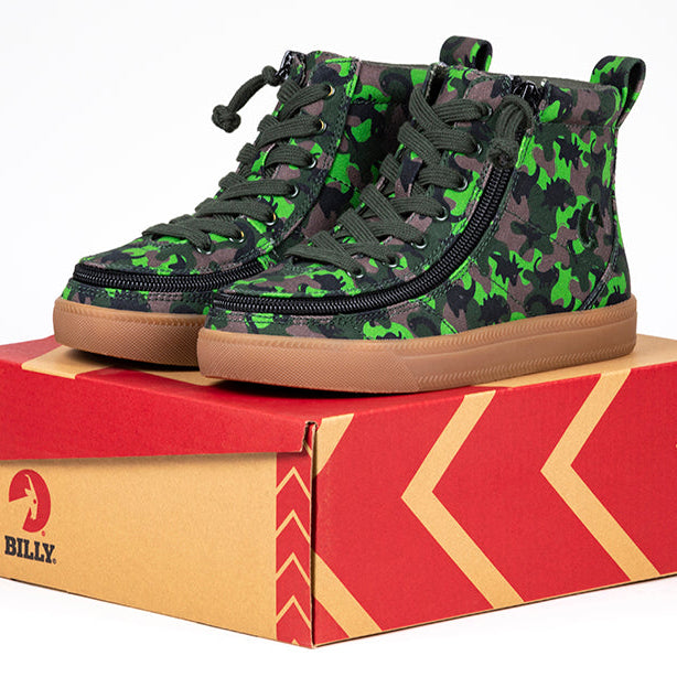 Green Dino BILLY Classic Lace High Tops