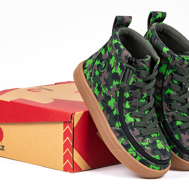 Green Dino BILLY Classic Lace High Tops