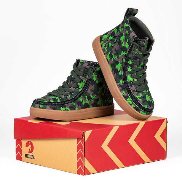 Green Dino BILLY Classic Lace High Tops