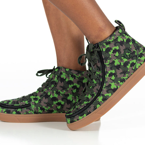 Green Dino BILLY Classic Lace High Tops