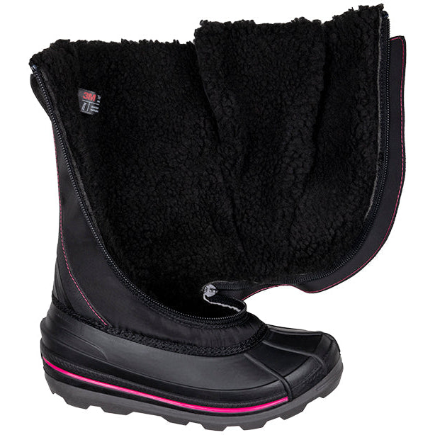 Black/Pink BILLY Ice II Winter Boots