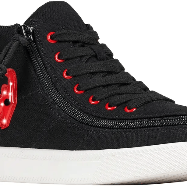 Black/Red Light Ups BILLY Classic D|R High Tops