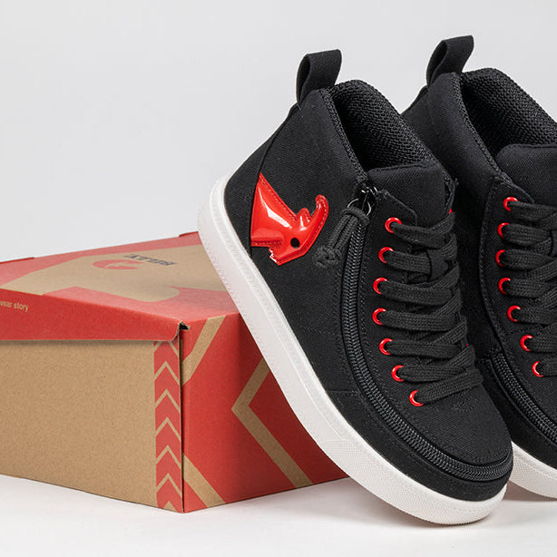 Black/Red Light Ups BILLY Classic D|R High Tops