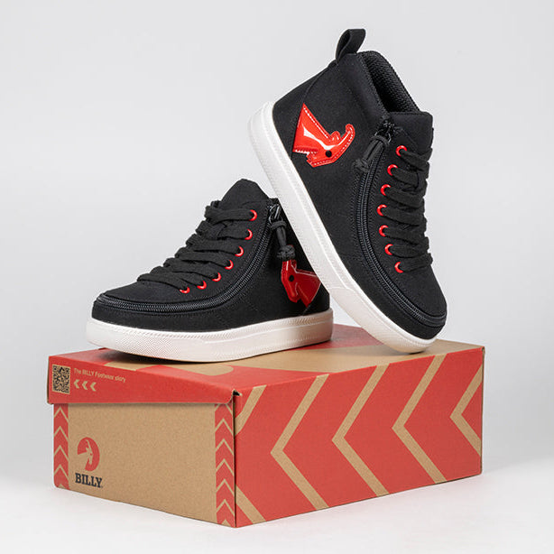 Black/Red Light Ups BILLY Classic D|R High Tops