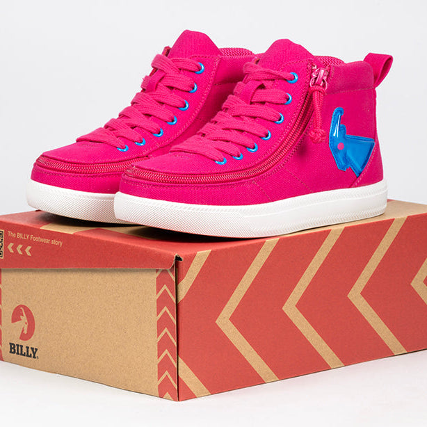 Pink/Blue Light Ups BILLY Classic D|R High Tops