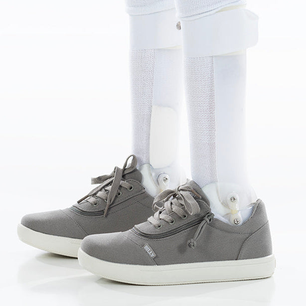 Dark Grey BILLY D|R II Short Wrap Low Tops