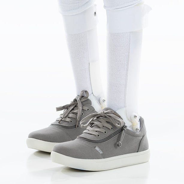 Dark Grey BILLY D|R II Short Wrap Low Tops