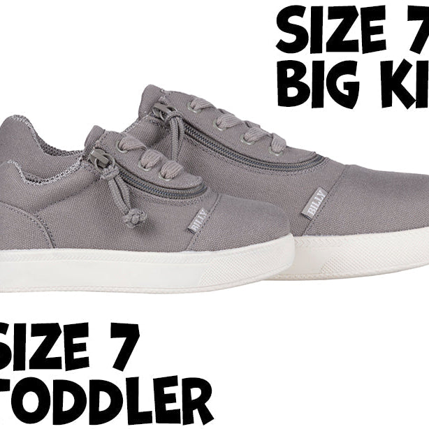 Dark Grey BILLY D|R II Short Wrap Low Tops