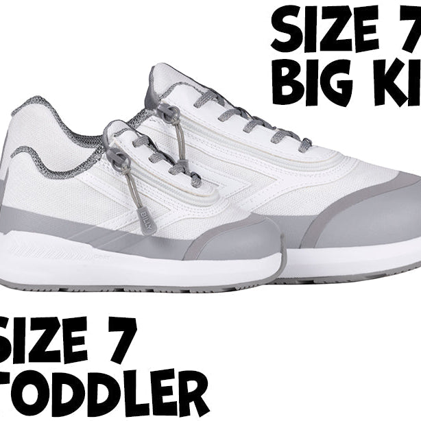 White BILLY Goat AFO-Friendly Shoes