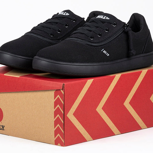 Men's Black to the Floor BILLY Sneaker Low Tops