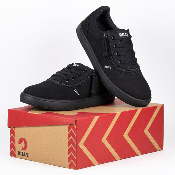 Men's Black to the Floor BILLY Sneaker Low Tops