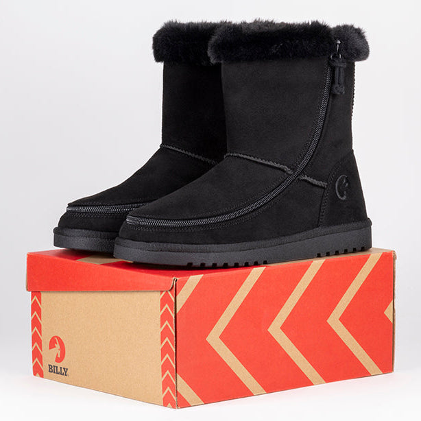 Women's Black BILLY Cozy Boots