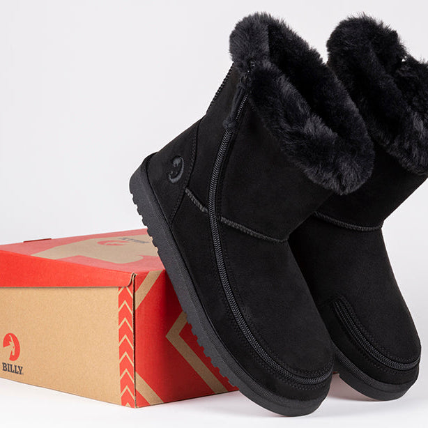 Women's Black BILLY Cozy Boots