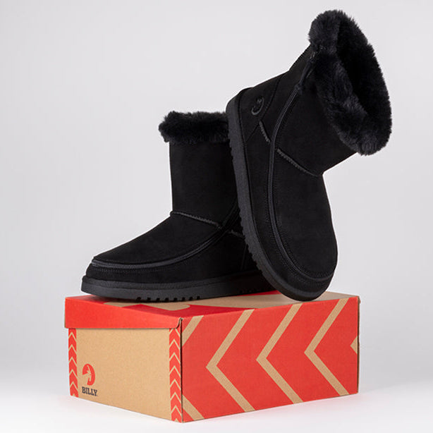 Women's Black BILLY Cozy Boots