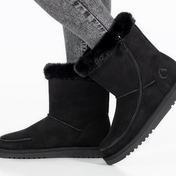 Women's Black BILLY Cozy Boots