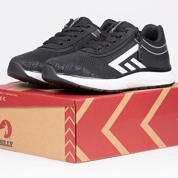 Women's Black/White BILLY Sport Inclusion Athletic Sneakers
