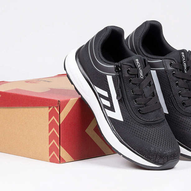 Women's Black/White BILLY Sport Inclusion Athletic Sneakers